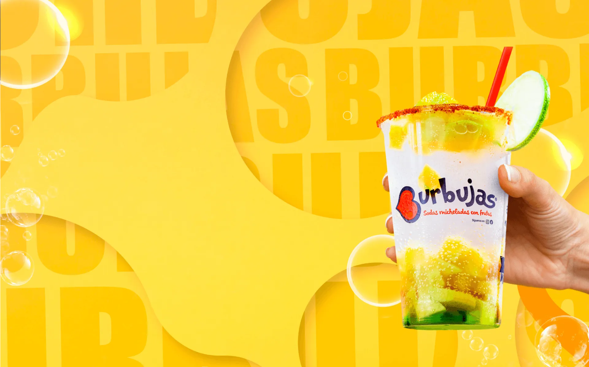 Burbujas Banner Desktop